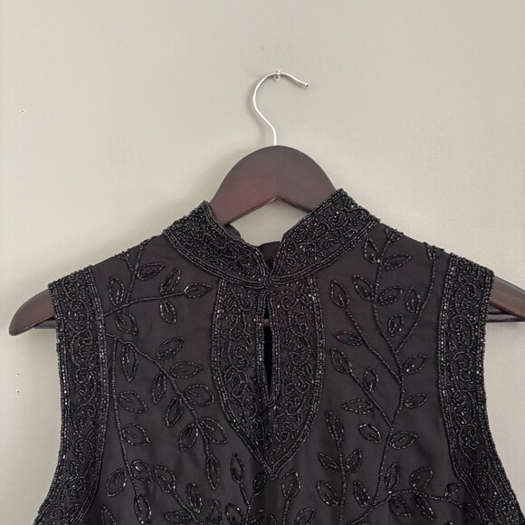 Vintage Beaded Sleeveless Blouse - Picture 3 of 9